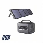 UGREEN - Kit de Estación de Energía Portátil 1200W (1024Wh) + Panel Solar Plegable de 200W