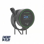 Estación de Carga para Vehículos Eléctricos / 48A 11.5kW / Voltaje 220-250V 1 Fase y 380-480V 3 Fases / Pantalla LCD 4.3 Pulgadas / Cable TPU 5 Metros
